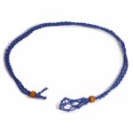 Crystal Gemstone Necklace Cord 45cm/18inch - Navy - immagine 7