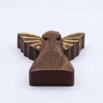 Medium Mango Wood Angel - Gold Decor - immagine 7