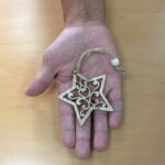 Pack of 3 Christmas Wooden Craft Decoration - Bell - immagine 7