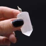 Selenite Obelix Pendent - immagine 5