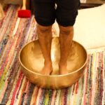 Plain - Huge Vibrational Feet Standing Bowl - 50x20cm - 10.7kg - immagine 9