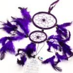 Bali Dreamcatcher - Medium Round - Turq/Pink/Purp - immagine 8