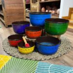 Large Chakra Set of Seven Singing Bowls (19.5-35cm) - immagine 5