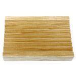 Hemu Wood Soap Dish - Groovy - immagine 3