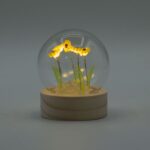 Floral Glow Garden Dome - 5 Sunflowers - LED Battery