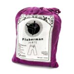 Yoga and Festival Pants - Thai Fisherman Mandala Mantra on Purple - immagine 4