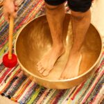 Plain - Huge Vibrational Feet Standing Bowl - 50x20cm - 10.7kg - immagine 10