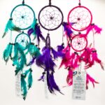 Bali Dreamcatcher - Medium Round - Turq/Pink/Purp - immagine 9