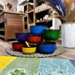 Large Chakra Set of Seven Singing Bowls (19.5-35cm) - immagine 6