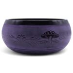Extra Loud - Mushroom Singing Bowl - Purple Haze (23x10.5cm, 1.3kg) - immagine 4