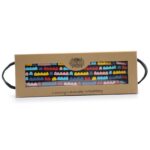 Luxury Lavender  Wheat Bag in Gift Box  - Rainbow Clouds