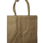 Large Jute Shopping Bag with Bottle holders