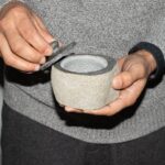 Natural Riverstone Grounding Pot - Small (aprox 9x7cm) - immagine 6