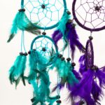 Bali Dreamcatcher - Medium Round - Turq/Pink/Purp - immagine 7
