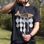 String Fish and Natural Copis Drop - immagine 2