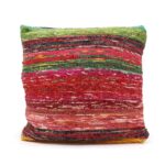 Rag Rug Cushion Covers - 40x40cm - Multicoloured