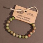 Power Bracelet - Green Jasper - immagine 2