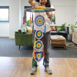 Extra Large Drama Dreamcatcher - Vivid Rainbow - immagine 4