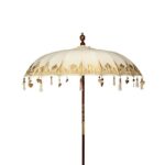 Bali Patio Parasol - Canvas - Natural Decor - 2m - immagine 4