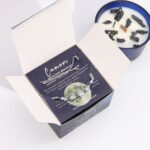 Zodiac Crystal Candle with Gemstone Bracelet - Cancer - immagine 3