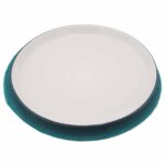 Natural Place Mat - Jute & Cotton 30cm - Teal Boarder - immagine 2