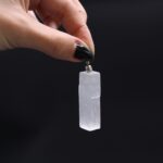 Selenite Natural Pendent - immagine 6