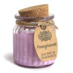 Pomegranate Soy Pot of Fragrance Candle - immagine 5