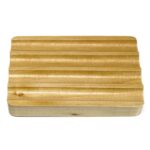 Hemu Wood Soap Dish - Corrugated - immagine 3
