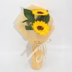 Soap Flower - Two Sunflower Bouquet - immagine 4