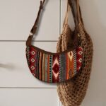 Jacquard Hobo Bag - Rich Browns (brown strap) - immagine 3