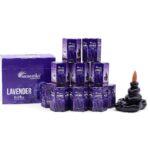 Masala Backflow Incense pack of 10 - Lavender - immagine 5