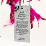 Bali Dreamcatcher - Medium Round - Turq/Pink/Purp - immagine 3