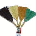 Set 4 - Pampus Fan Broom - Mixed colours & size - immagine 2
