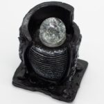 Tabletop Water Feature -15x13x20cm - Water Pot & Crystal Ball - immagine 2