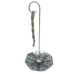 Rope Incense and Silver Plated Holder Set - Astamangal - immagine 2