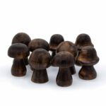 Set of 3 Mini Incense Mushrooms (8cm 7cm 6.5cm) - immagine 4