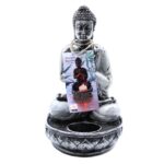 Buddha Candle Holder - White - Medium - immagine 2