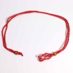 Crystal Gemstone Necklace Cord 45cm/18inch - Red - immagine 2