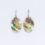 Shell & Silver Earrings - Flip-flops- Abalone