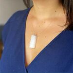 Selenite Natural Pendent - immagine 3