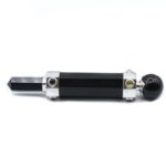 Hexagonal Crystal Healing Wand - 12cm - Black Agate - immagine 2