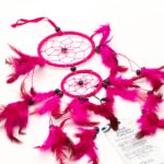 Bali Dreamcatcher - Medium Round - Turq/Pink/Purp - immagine 4