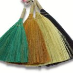 Set 4 - Pampus Fan Broom - Mixed colours & size - immagine 3