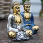 Gold Mini Buddha (Assorted Colours) - immagine 2