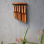 Bamboo Windchime - Natural finish - 12 Large Tubes - immagine 3