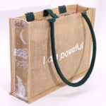 Hop Hare Jute Big Bag - I am Powerful - immagine 4