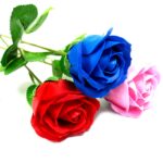 Single Rose - Blue  Rose - immagine 6