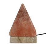 USB Pyramid Salt Lamp - 9 cm (multicolored light) - immagine 2