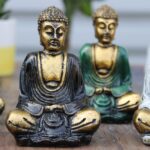 Gold Mini Buddha (Assorted Colours) - immagine 3