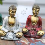 Gold Mini Buddha (Assorted Colours) - immagine 4